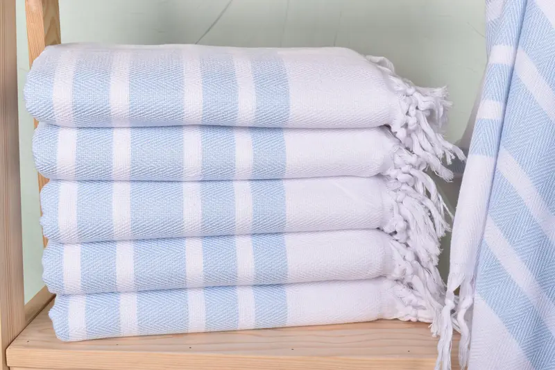 Yoga Towel, Beach Towel Bulk, Fouta towel, Xmas Gifts, 70x40 Cotton Herringbone Towel, Girls Weekend Getaways Gifts, Bridal Shower Favors - 1