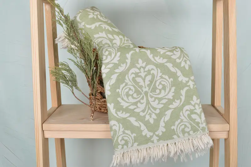 68x36 Cotton Baroque Towel, Pool Towels, Beach Towel Gift, Quick-dry travel peshtemal towel, Bridesmaid Gift Towel, Organic towel, Customized Towels - 5