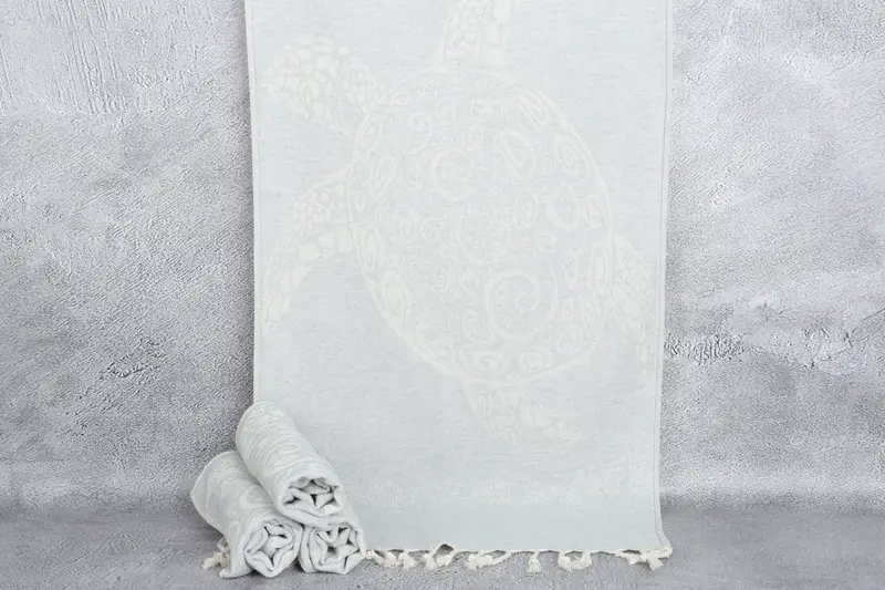 36x18 Cotton Carretta Patterned Towel, Bathroom Towel, Wedding Gift, Turkish Tea Towel, Personalized Dish Towel, Monogram Turkish Bath Towel - 1