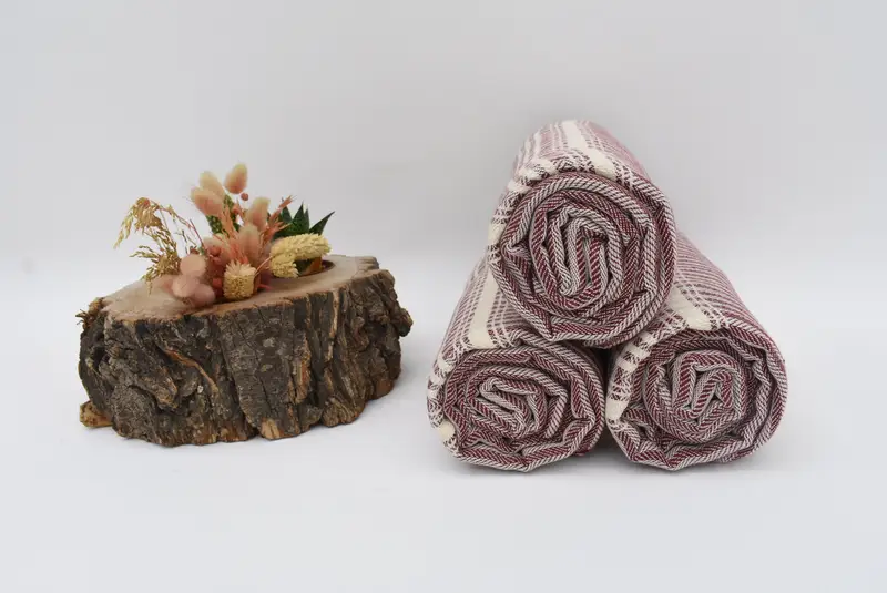 68x38 Cotton Striped Towel, Monogram Beach Towel, Boyfriend Christmas Gift, Scarf Towel, Wedding Favors, Bachelor Party Favors, Turkish beach towel - 8