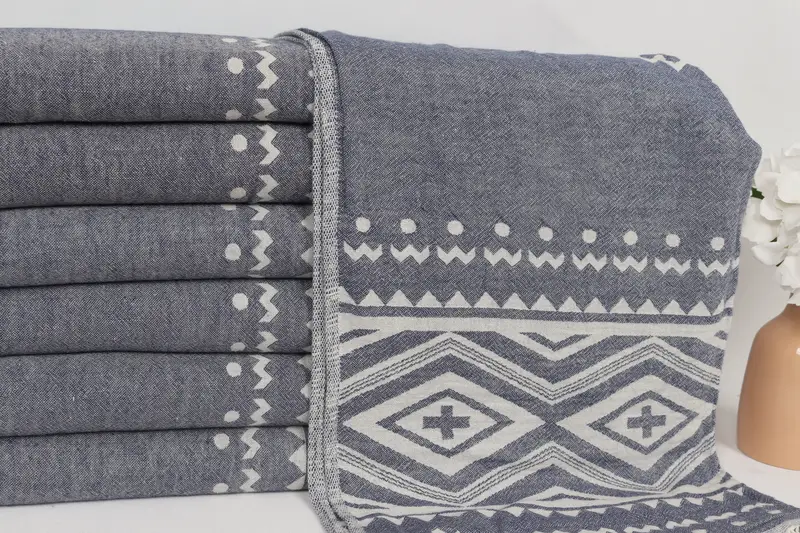 Personalized Dish Towel, Organic Towel, Turkish Towel Hand Towel, Valentines Day Gift For Him, Personalized Gift, 40x24 Cotton Plus Design Towel - 3