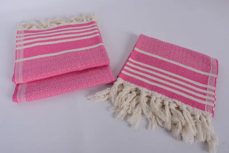 Custom Hand Towel, Monogrammed Hand Towel, Engagement Gift, Bridesmaid Gifts, Beach Bachelorette Party Decorations, 32x16 Cotton Diamond Towel - 7
