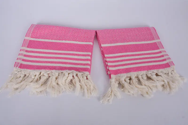 Custom Hand Towel, Monogrammed Hand Towel, Engagement Gift, Bridesmaid Gifts, Beach Bachelorette Party Decorations, 32x16 Cotton Diamond Towel - 6
