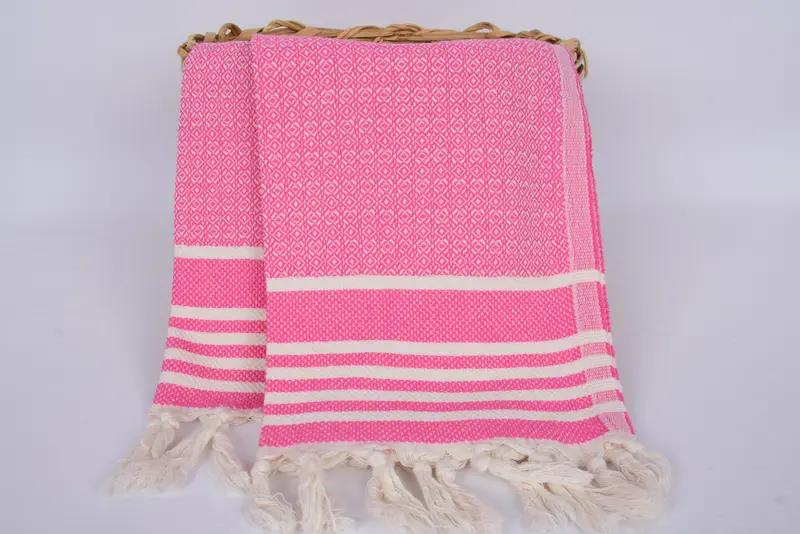 Custom Hand Towel, Monogrammed Hand Towel, Engagement Gift, Bridesmaid Gifts, Beach Bachelorette Party Decorations, 32x16 Cotton Diamond Towel - 5