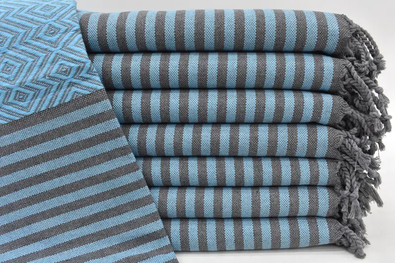 Monogram Beach Towel, Personalized Wedding Gift, Mother Of The Groom Gift, Turkish Towel Personalized, Turkish Towel USA, 70x40 Cotton Diamond Towel - 3