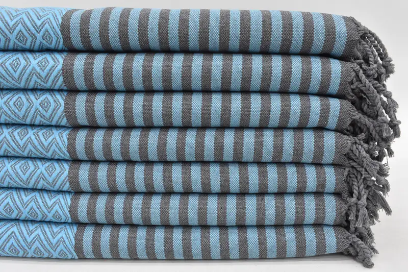 Monogram Beach Towel, Personalized Wedding Gift, Mother Of The Groom Gift, Turkish Towel Personalized, Turkish Towel USA, 70x40 Cotton Diamond Towel - 2