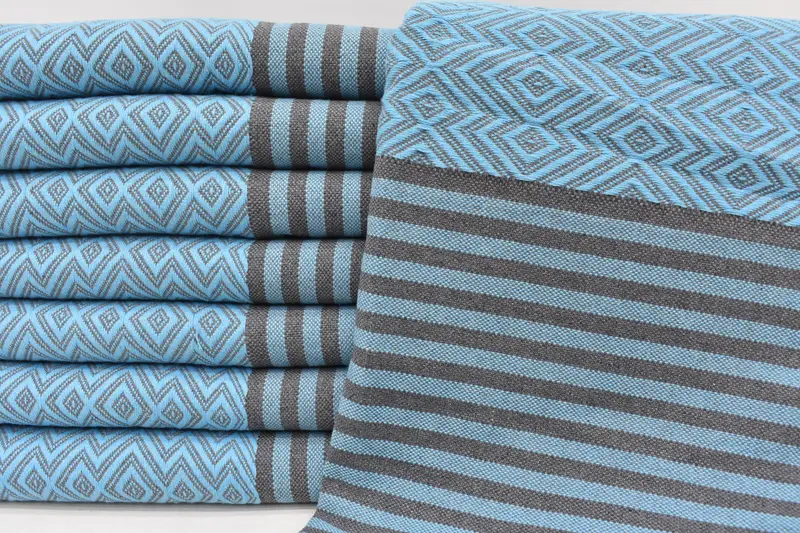 Monogram Beach Towel, Personalized Wedding Gift, Mother Of The Groom Gift, Turkish Towel Personalized, Turkish Towel USA, 70x40 Cotton Diamond Towel - 1