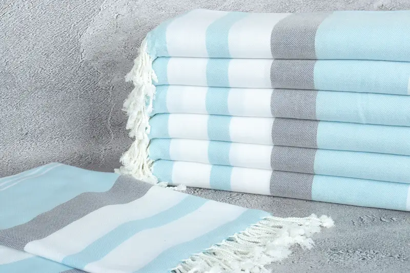Turkish hand towel, 70x40 Cotton Striped Towel, Spa Towel, Pool Towels, Beach Towel Bulk, Gift For Bride, Personalized Gifts, Custom Towel Beach - 2