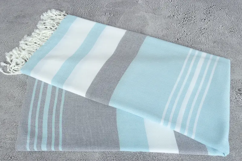 Turkish hand towel, 70x40 Cotton Striped Towel, Spa Towel, Pool Towels, Beach Towel Bulk, Gift For Bride, Personalized Gifts, Custom Towel Beach - 6