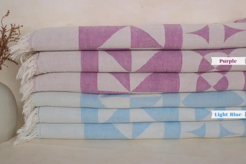 Wedding Anniversary Gift, Gifts For Him, Absorbent towel, Personalized Towel, 70x36 Cotton Compass Design Towel, Bachelor Party Favors, Yoga Towel - 2