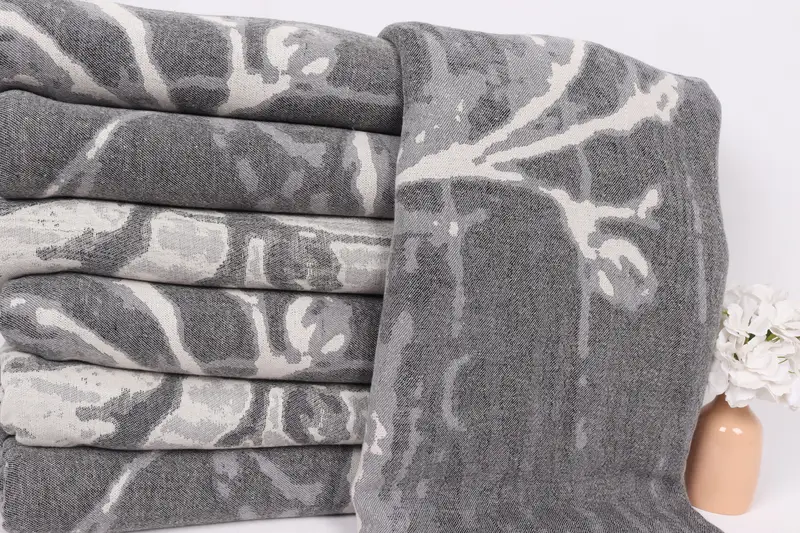 Brautjungferngeschenk, Brautduschengeschenk, Boho -Wurfdecken, 96x80 Baumwollkatze Designtuch, Duschvorhang, türkische Decke, Junggesellenhandtuch Großes Handtuch - 3