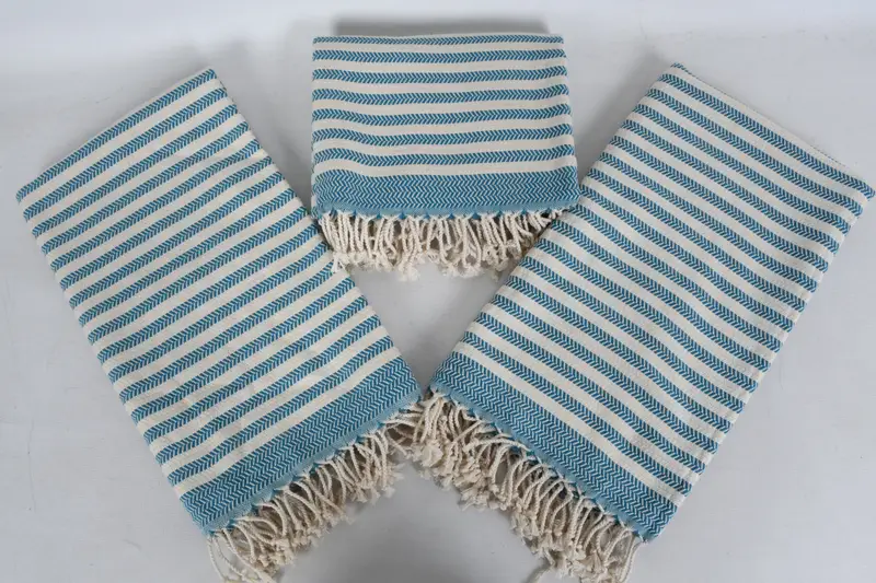 Lightweight towel, Peshtemal Towel, Custom Towel, Quick-dry towel, 70x40 Cotton Chevron Towel, Scarf Towel, Turkish Towel Bulk, Christmas Favors - 8