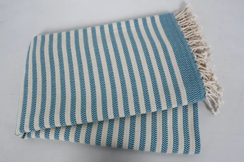 Lightweight towel, Peshtemal Towel, Custom Towel, Quick-dry towel, 70x40 Cotton Chevron Towel, Scarf Towel, Turkish Towel Bulk, Christmas Favors - 6