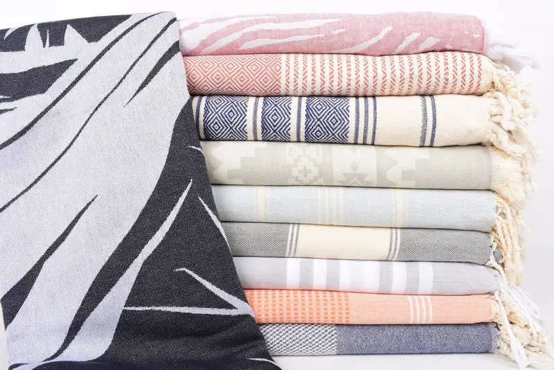 Custom Wedding Gifts, 70x40 Cotton Set of 10 Towel, Eco-Friendly Turkish Towel, Bath towel, Absorbent Turkish towel, Gift Boxes Towel, Spa Towel - 1