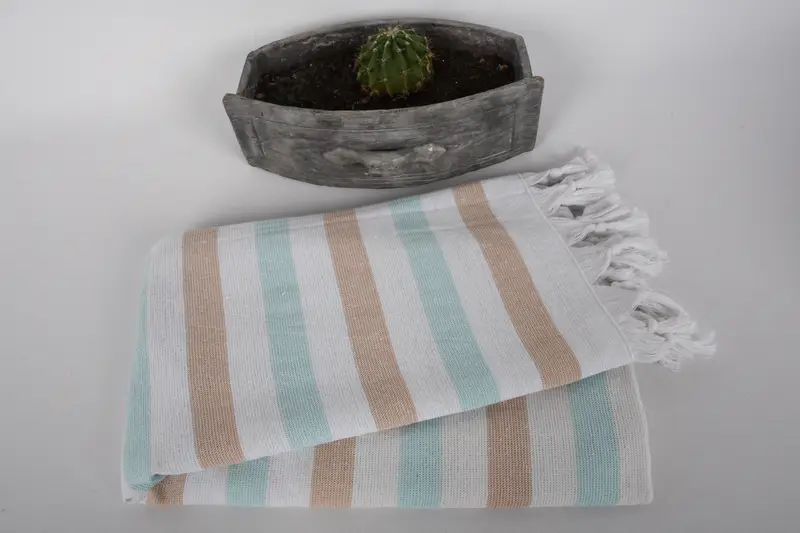 64x36 Cotton Striped Terry Towel, Gifts For Him, Bachelor Party Favors, Bridesmaid Favors, Turkish towel, Travel Towel, Personalized Gifts - 6
