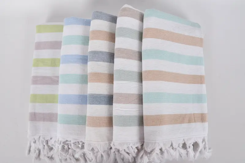 64x36 Cotton Striped Terry Towel, Gifts For Him, Bachelor Party Favors, Bridesmaid Favors, Turkish towel, Travel Towel, Personalized Gifts - 3