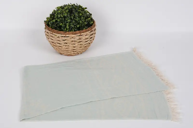 Turkish Towel Hand Towel, Monogram Tea Towel, Monogram Hand Towel, Turkish Tea Towel, Summer Towel, Bulk Order Towel, 40x24 Cotton Plus Design Towel - 4