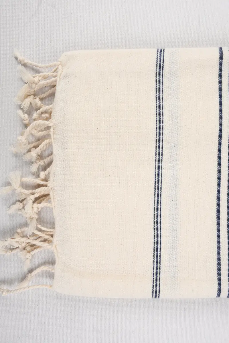 70x40 Cotton Striped Towel, Bath towel, Thin towel, Custom Wedding Towel, Personalized Wedding Gift For Couple, Summer Towel, Turkish Towel Beach - 4