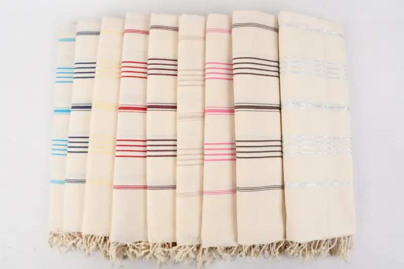 70x40 Cotton Striped Towel, Bath towel, Thin towel, Custom Wedding Towel, Personalized Wedding Gift For Couple, Summer Towel, Turkish Towel Beach - 2