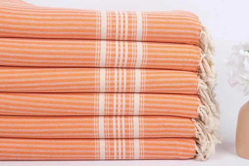 68x38 Cotton Striped Towel, Bachelorette Party Gifts, Best Friend Gift, Fouta towel, Bachelorette Beach Towel, Towel With Name, Personalised Gift - 3