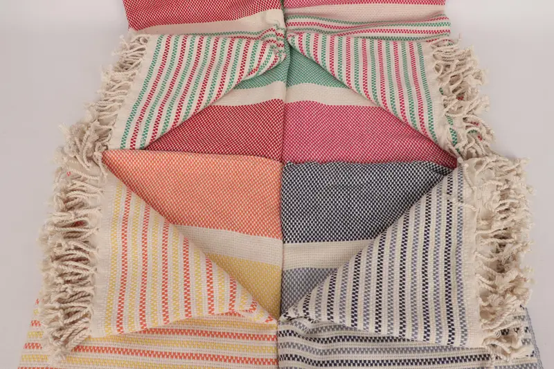 Gift For Her, Bridesmaid Favors, Bachelorette Party Gifts, Sand-resistant towel, Personalized Gift, Pool Towels, 70x40 Cotton Geometric Towel - 4