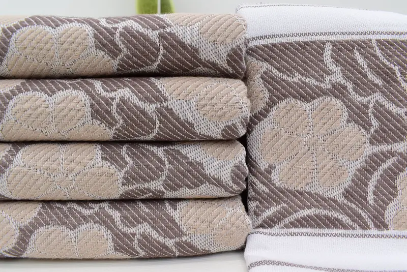 El dokuması Türk havlu, monogramlı plaj havlusu, hızlı kuru peshtemal, 70x40 pamuk papatya tasarım havlu, nedime hediyeleri, bekarlığa veda partisi lehine - 1