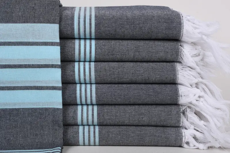 Home Decor Towel, Personalized Towel, Turkish hand towel, Arizona Bachelorette Party Favors, Gym Towel, 68x36 Cotton Striped Towel, Bridesmaid Gift - 1