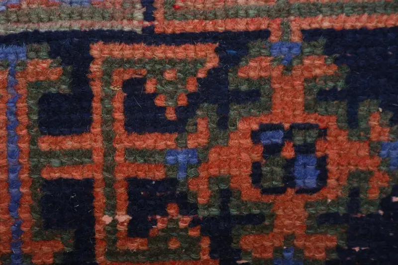 Pillow Sham, Indoor Cushion Cover, Kilim Pillow Cover, Gift Pillow, Vintage Pillow, 8x16 Blue Pillow Cover - 3
