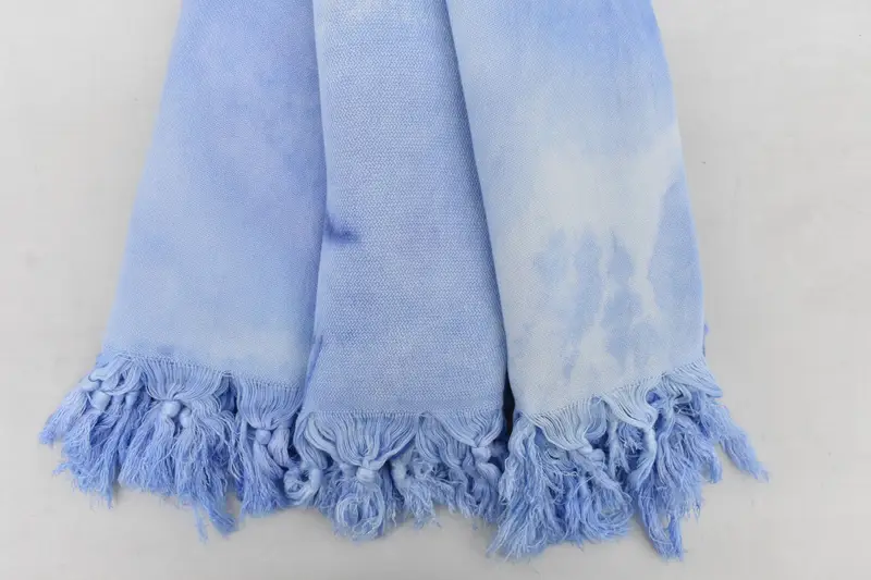 Organic Towel, Absorbent towel, Turkish hand towel, Custom Wedding Gift, Xmas Gifts, Authentic Turkish hammam peshtemal, 64x40 Cotton Tie Dye Towel - 5