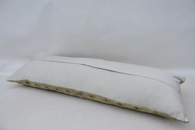 Pillow Cover, Home Decor Pillow, Kilim Cushion Sham, Kilim Rug Pillow, 16x48 Beige Cushion Cover, Interior Designer Pillow - 6