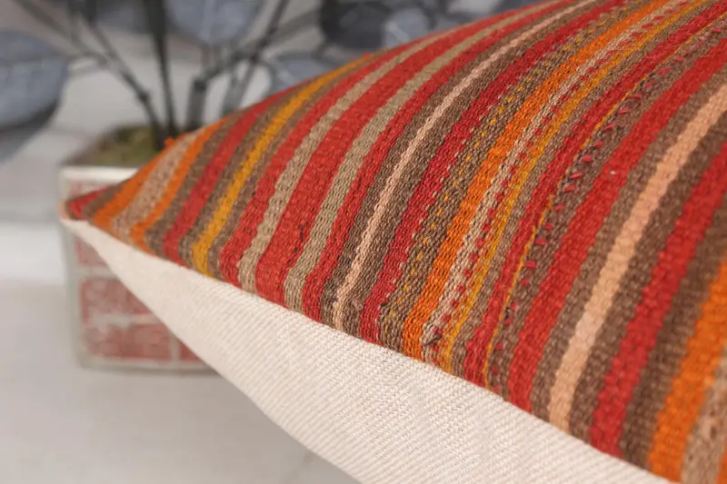 Cushion, Sofa Cushion Case, Interior Designer Pillow, Pillow for Sofa, 20x28 Red Cushion Cover, Southwestern Pillow Cover, Gift Pillow - 7