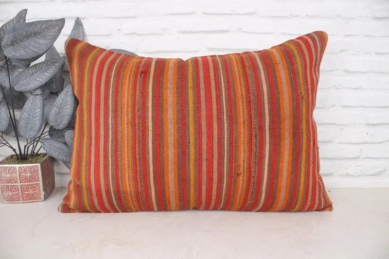 Cushion, Sofa Cushion Case, Interior Designer Pillow, Pillow for Sofa, 20x28 Red Cushion Cover, Southwestern Pillow Cover, Gift Pillow - 1