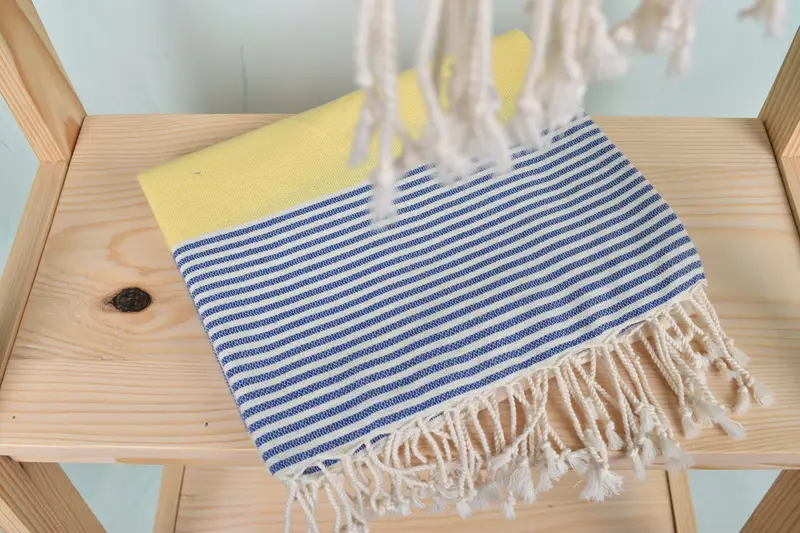 Family Gift Basket, 68x40 Cotton Striped Towel, Large Turkish Towel, Embroidered Towel, Handmade Gift, Wedding Day Gift For Bride, Custom Bath Towel - 5