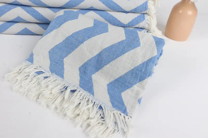 70x40 Cotton Zigzag Design Towel, Bachelor Gift, Large Turkish Towel, Personalized Turkish Towel, Arizona Bachelorette Party Favors, Soft towel - 5