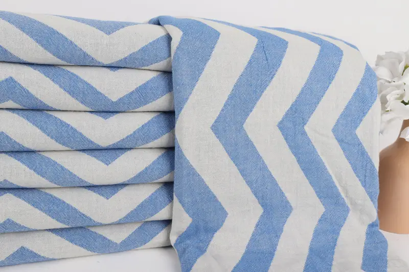 70x40 Cotton Zigzag Design Towel, Bachelor Gift, Large Turkish Towel, Personalized Turkish Towel, Arizona Bachelorette Party Favors, Soft towel - 3