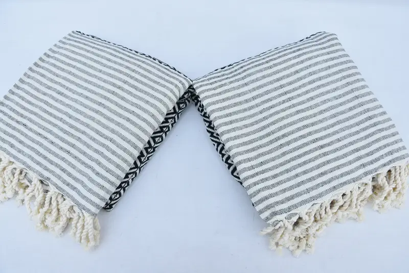 Large Turkish Towel, Lightweight Turkish towel, Bride Gift, Custom Wedding Gift, Quick-drying cotton Turkish beach towel, Housewarming Gift - 5