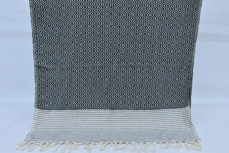 Large Turkish Towel, Lightweight Turkish towel, Bride Gift, Custom Wedding Gift, Quick-drying cotton Turkish beach towel, Housewarming Gift - 1