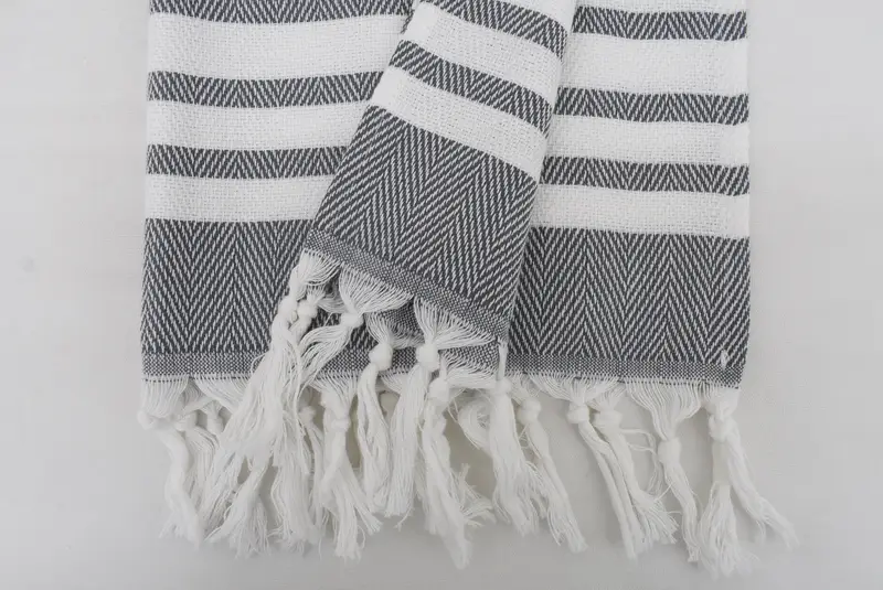Gift For Him, Personalized Turkish Towel, Gym Towel, Bridesmaid Gifts, 40x20 Cotton Zig zag Towel, Monogram Towels, Bathroom Towels, Wedding Favors - 7