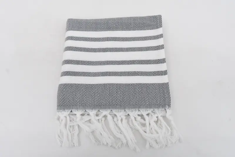 Gift For Him, Personalized Turkish Towel, Gym Towel, Bridesmaid Gifts, 40x20 Cotton Zig zag Towel, Monogram Towels, Bathroom Towels, Wedding Favors - 4