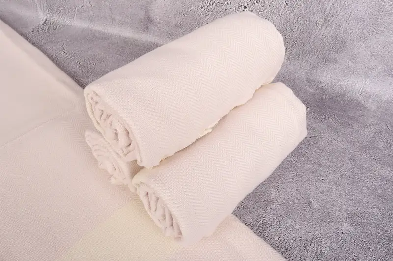 Wedding Gift For Bride, Fouta towel, Bachelorette Beach Towel, 70x40 Cotton Herringbone Towel, Bridesmaid Gift Towel, Personalized Bridesmaid Gift - 7