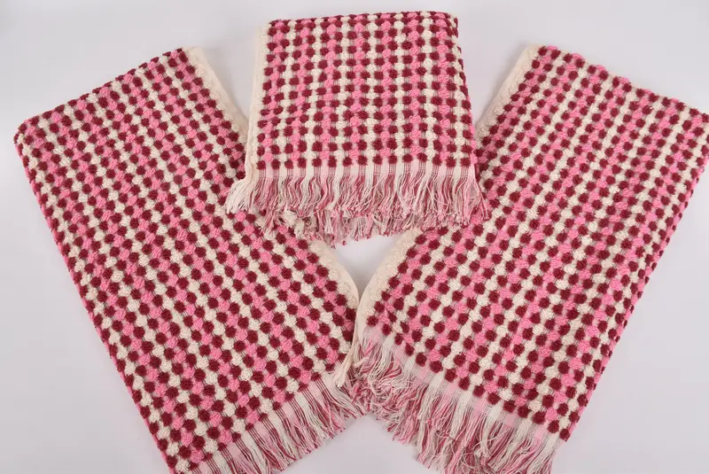 36x18 Baumwoll -Pom -Pom -Handtuch, Junggesellenhandtuch, Geschenke für ihn, personalisierte Geschenke, Junggesellengeschenk, personalisiertes Handtuch, Monogrammküchentuch - 3