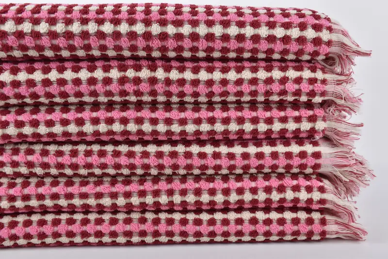 36x18 Baumwoll -Pom -Pom -Handtuch, Junggesellenhandtuch, Geschenke für ihn, personalisierte Geschenke, Junggesellengeschenk, personalisiertes Handtuch, Monogrammküchentuch - 2