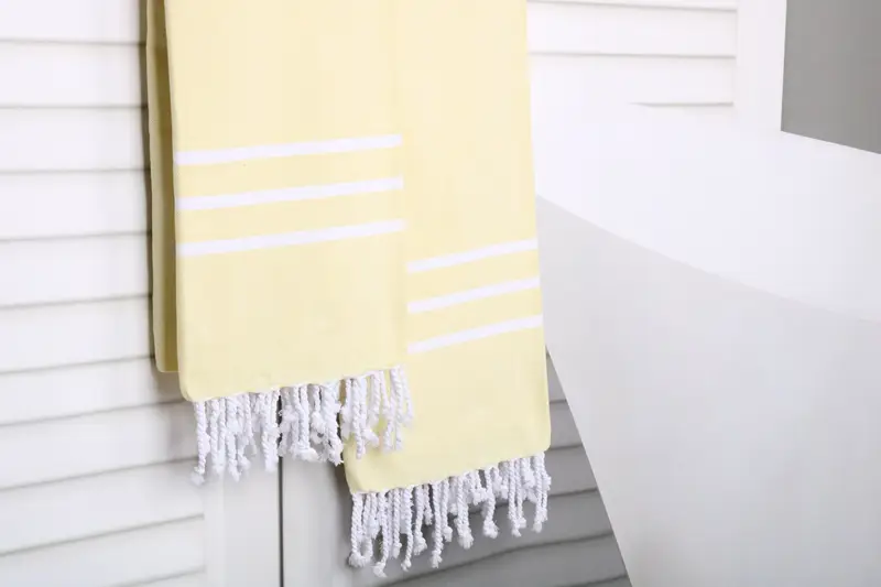 Gift For Bride, 70x40 Cotton Striped Towel, Large Turkish Towel, Turkish beach towel, Lightweight Turkish towel for beach, Best Beach Towel - 8