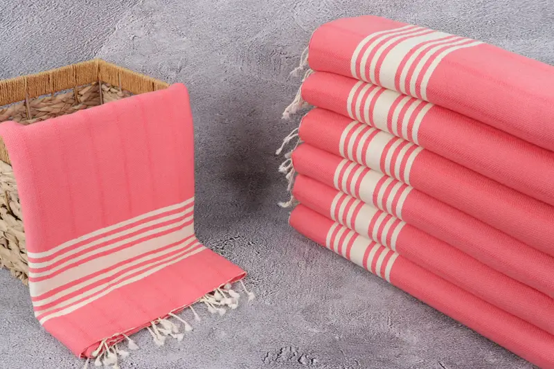 Bachelor Party Gifts, Personalized Turkish bath towel for home decor, Absorbent towel, Sand-free towel, Travel towel, 64x36 Cotton Striped Towel - 3