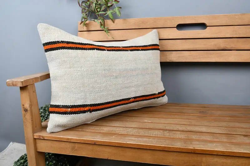Pastel Pillow Case, Vintage Pillow, Wholesale Cushion, Kilim Pillow Cover, Pet Cushion Case, Pillow Sham, 16x24 Beige Pillow Case, Kilim Pillow - 1