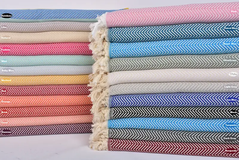 Tablecloth, Bachelorette Party Favors, 92x76 Cotton Chevron Towel, Boho Throw Blankets, Embroidered Bedspread, Turkish Cotton Throw Blanket - 1