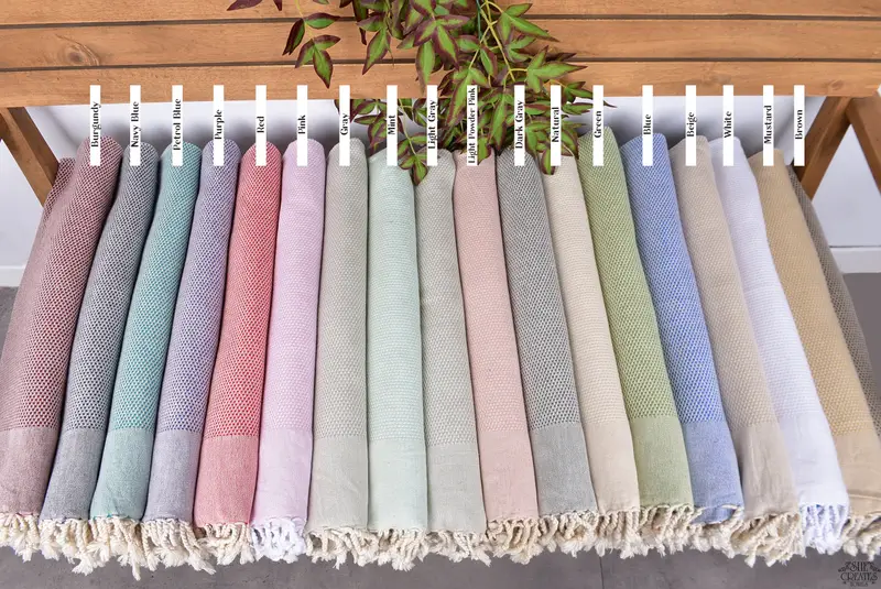 House Warming Gift, Bridesmaid Gift, 44x24 Cotton Polka Dot Towel, Custom Hand Towel, Kitchen Towel, Bachelor Towel, Personalized Kitchen Towel - 2