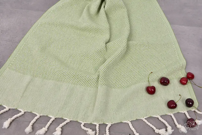 House Warming Gift, Bridesmaid Gift, 44x24 Cotton Polka Dot Towel, Custom Hand Towel, Kitchen Towel, Bachelor Towel, Personalized Kitchen Towel - 6