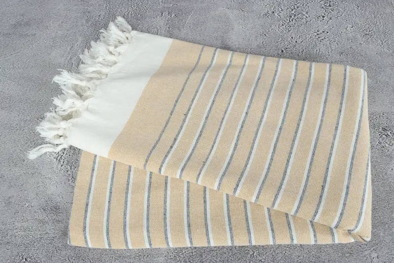 Spa Gift Towel, 68x40 Cotton Striped Terry Towel, Personalized Bridesmaid Beach Towel, Gifts For Him, Gift Boxes Towel, Beach towel, Quick-dry towel - 6