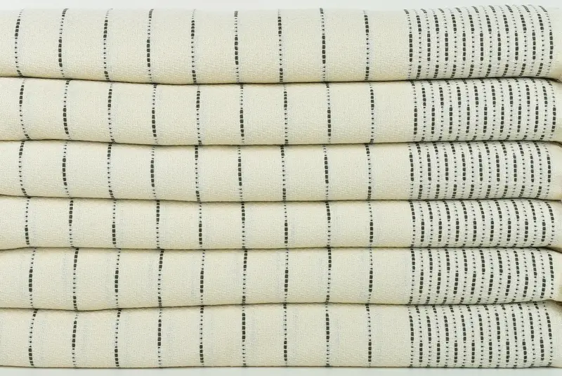 98x92 Cotton Striped Design Towel, Thanksgiving Tablecloth, Bachelorette Party Favors, Tablecloth, Bridal Party Gifts, Throw Blanket Couch - 2